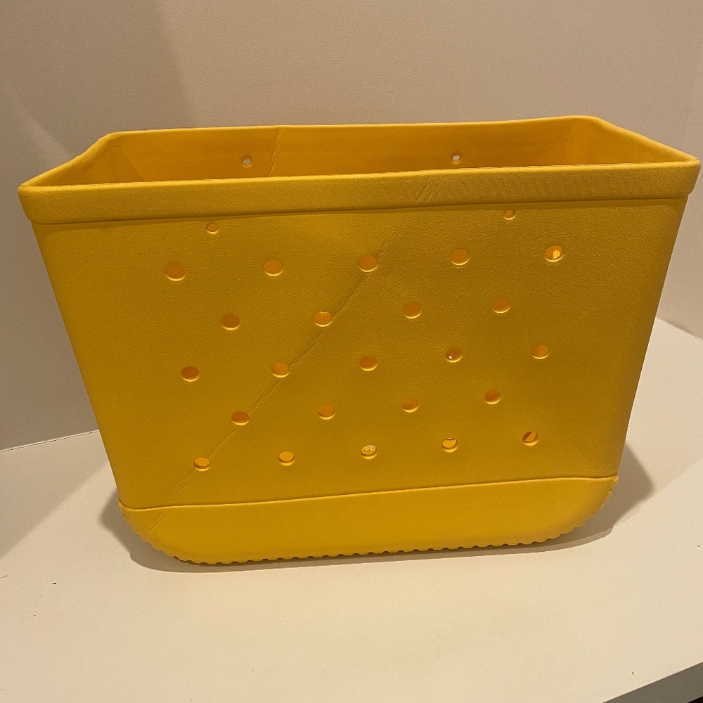 Yellow beach bag